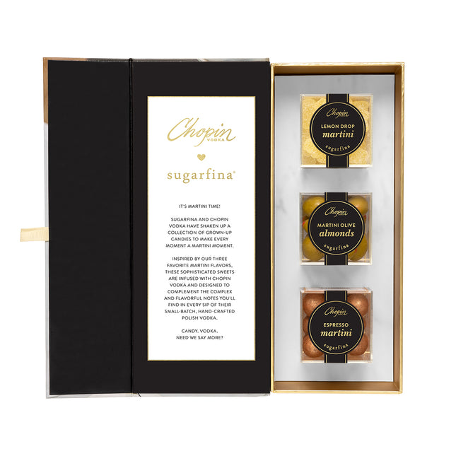 The Martini Collection 3pc Bento Box (Chopin)