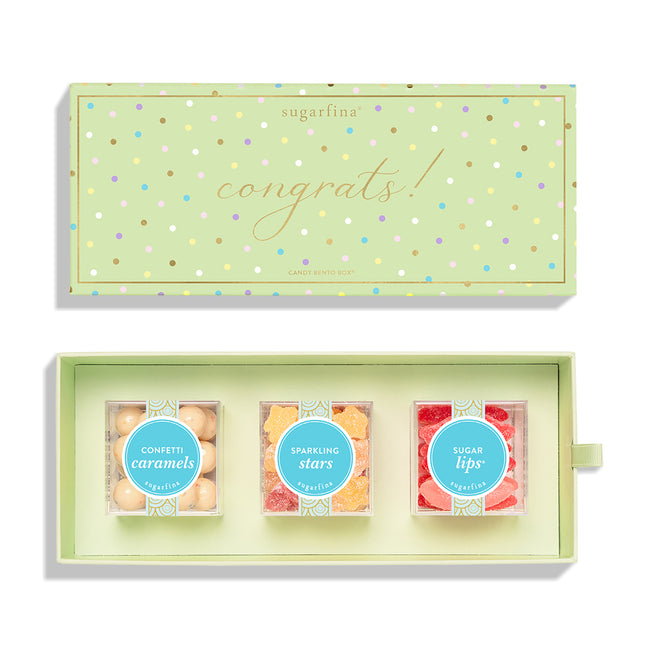 Congrats - 3pc Candy Bento Box® (Preset)