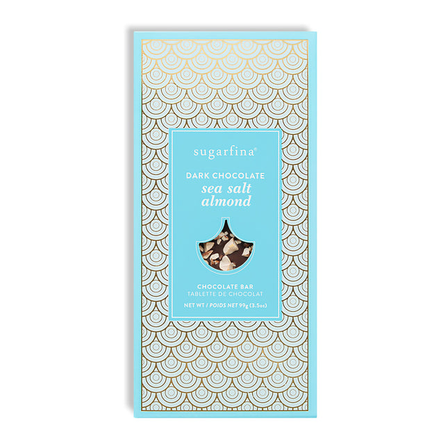 Dark Chocolate Salted Almond Chocolate Bar