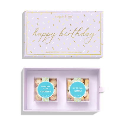 Happy Birthday 2pc Bento Box