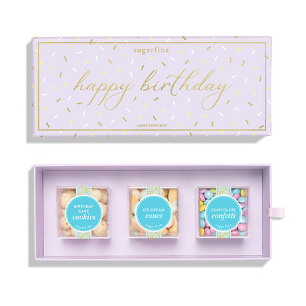 Happy Birthday 3pc Bento Box