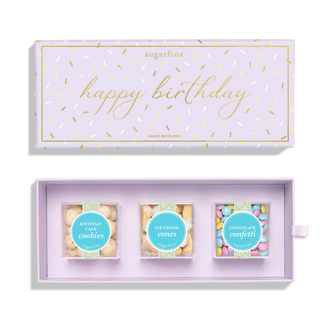 Happy Birthday 3pc Bento Box