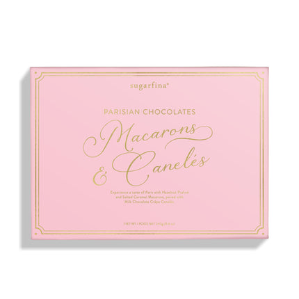 Parisian Chocolates - Macarons & Caneles (Large)