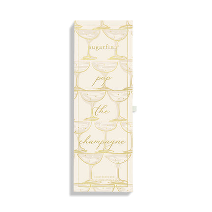 Pop The Champagne Bottle & Cube Gift Box (Wedding)
