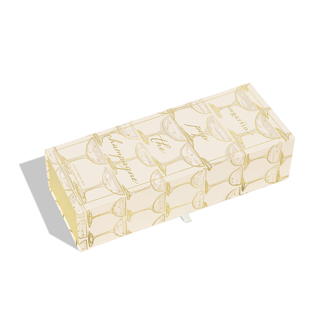 Pop The Champagne Bottle & Cube Gift Box (Wedding)