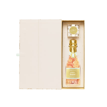 Pop The Champagne Bottle & Cube Gift Box (Wedding)