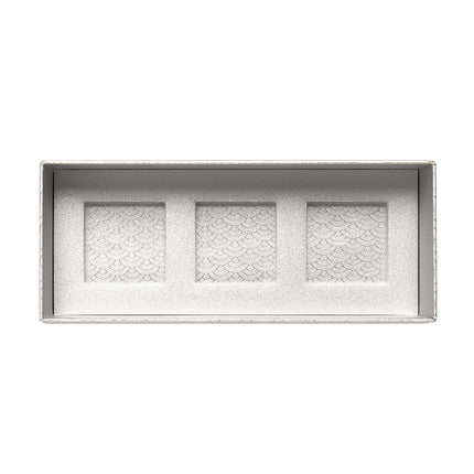 Silver 3pc DYO Bento Box (EVA)