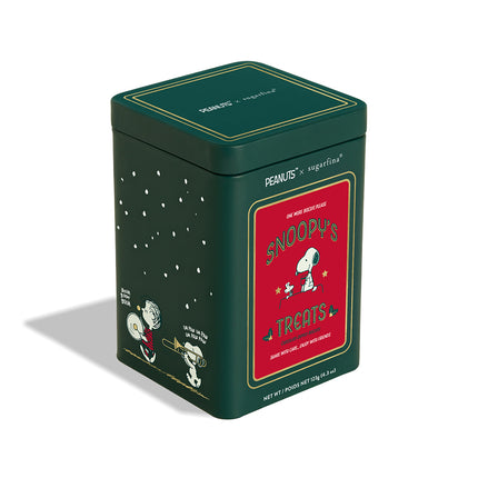 Snoopy's Treats Chocolate-Dipped Biscuits Tin